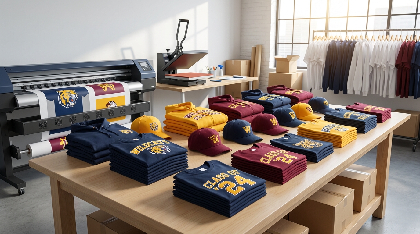Back-to-School Spirit Wear: A Printing Guide for Schools & Teams
