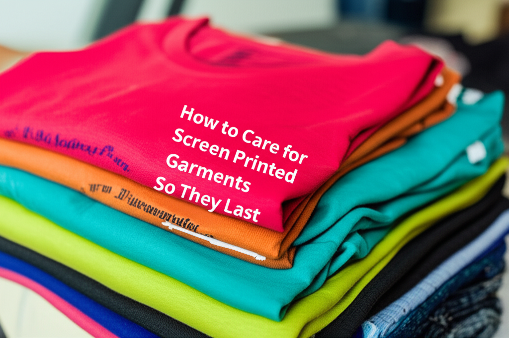 How to Care for Screen Printed Garments So They Last