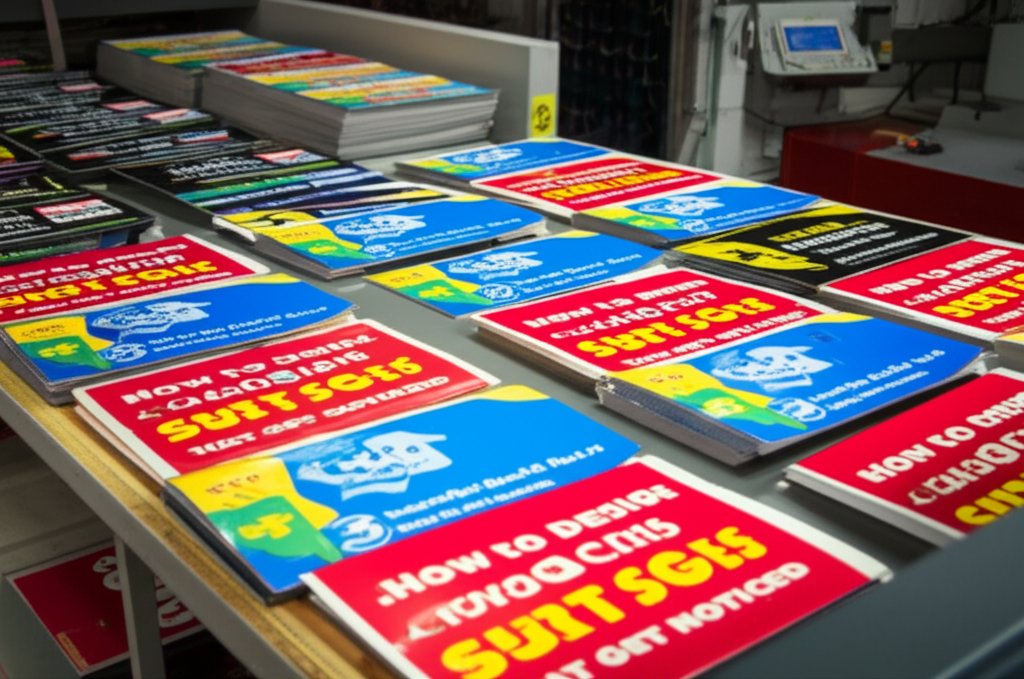 How to Design Effective Yard Signs That Get Noticed