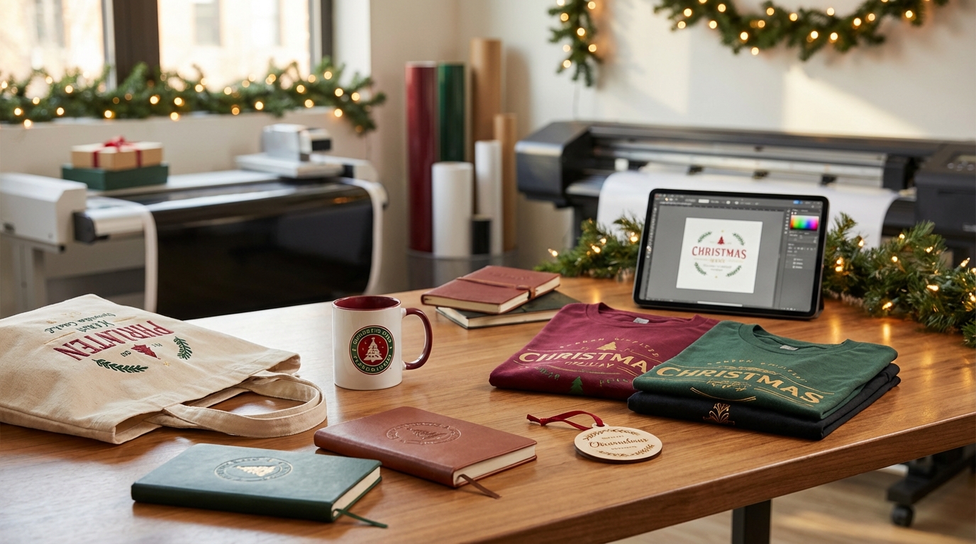Custom Printed Holiday Gifts Your Clients Will Actually Love