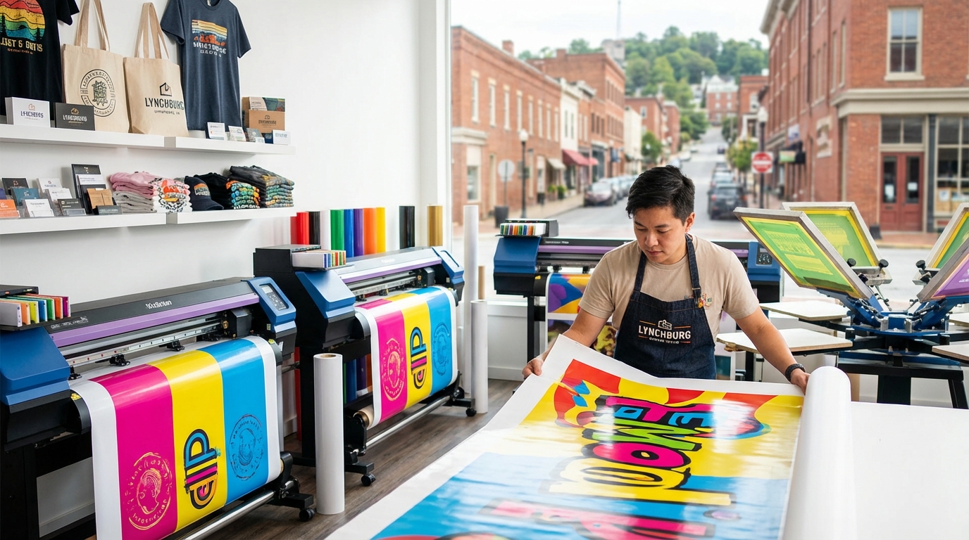 Branding Your Lynchburg, VA Small Business with Custom Printing