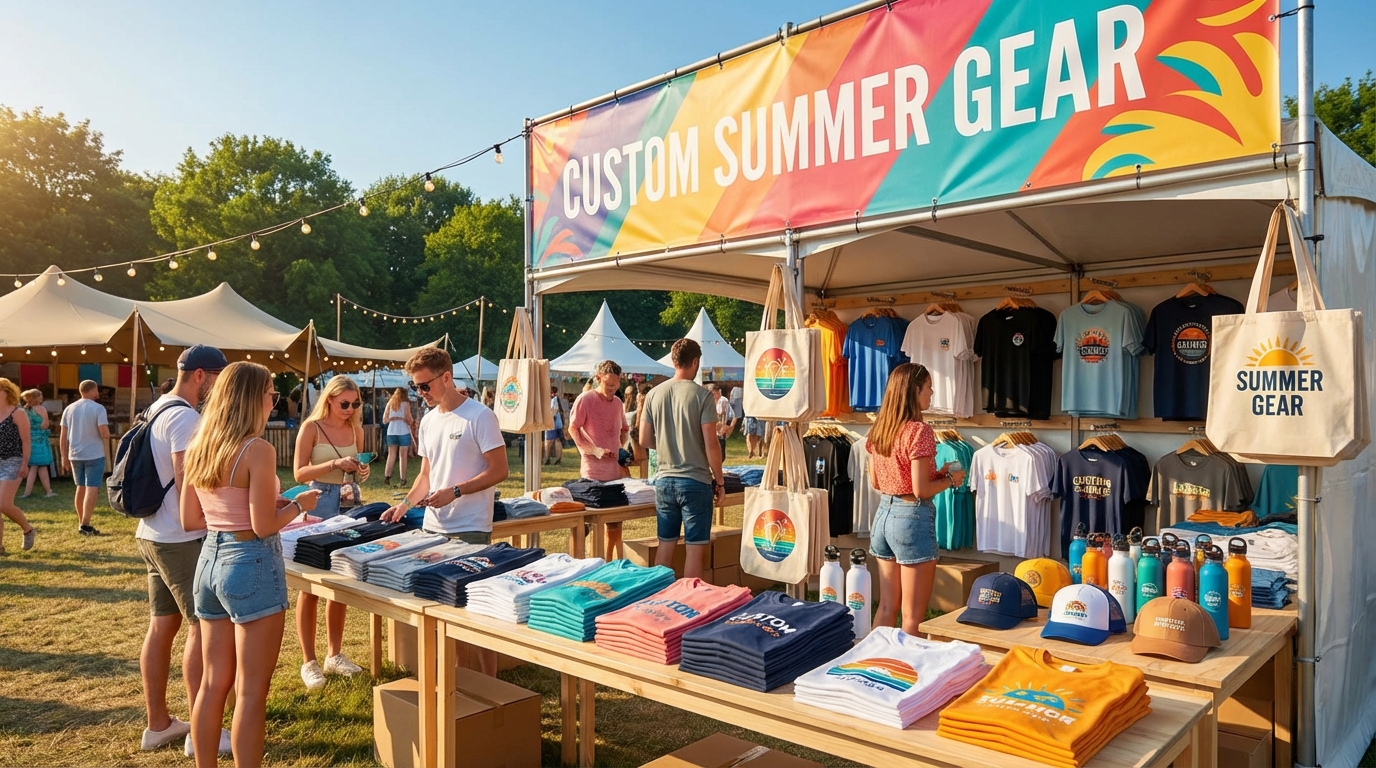 Summer Event Merchandise: Top Custom Print Ideas for Outdoor Events