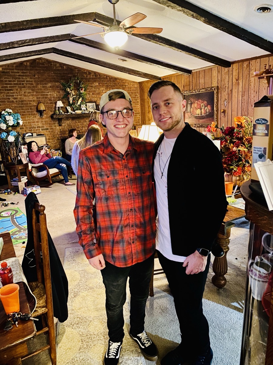 Kyle Buckner and Austin Sparks together